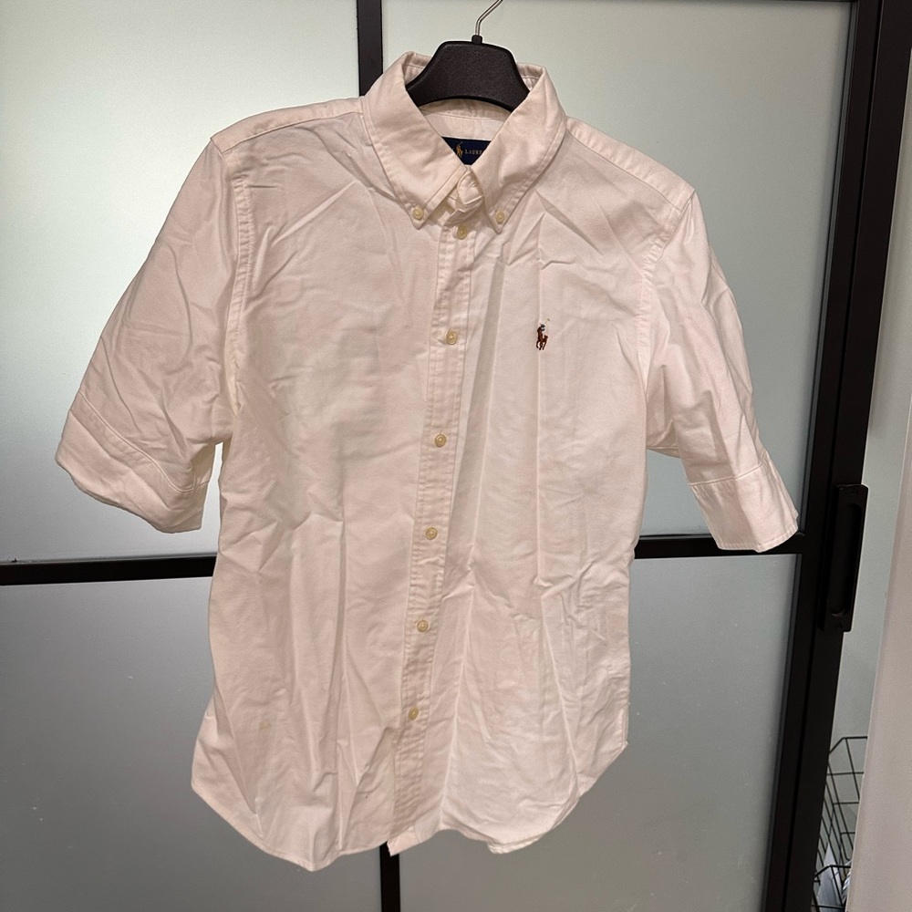 White rock, Lauren polo button-down short sleeve